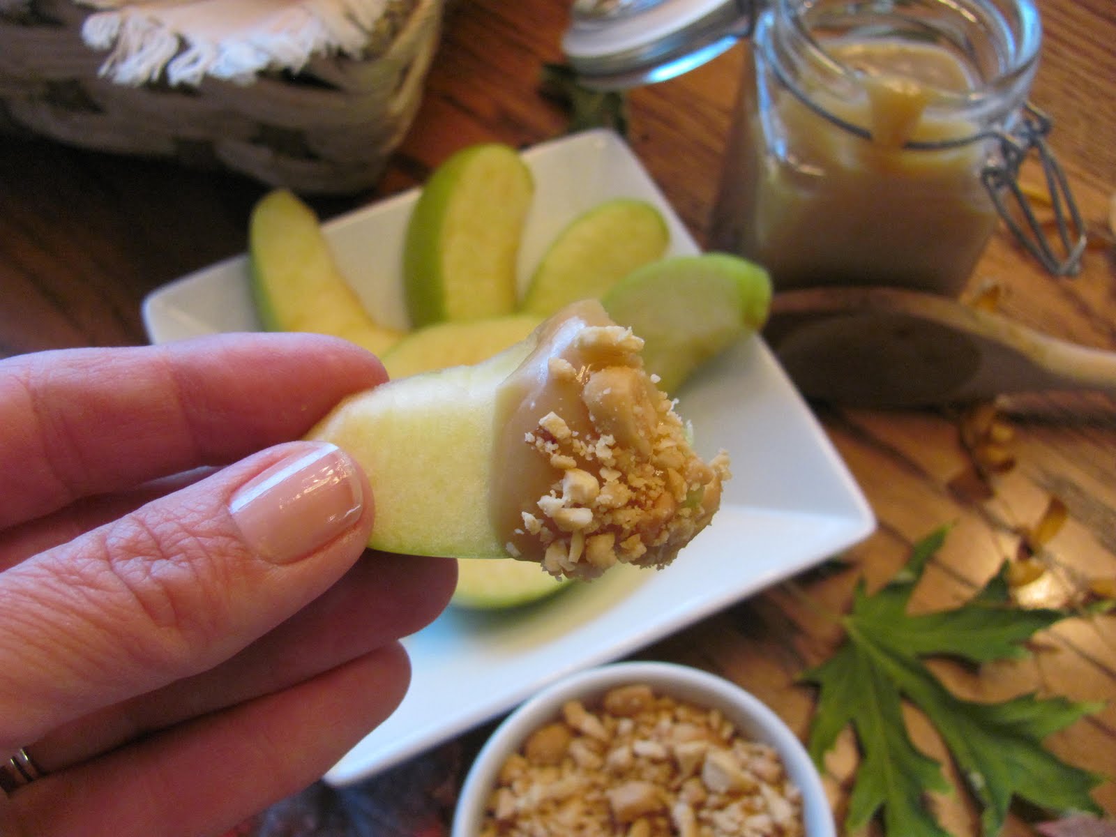 Sprinkle Some Sunshine! caramel apple dip party!