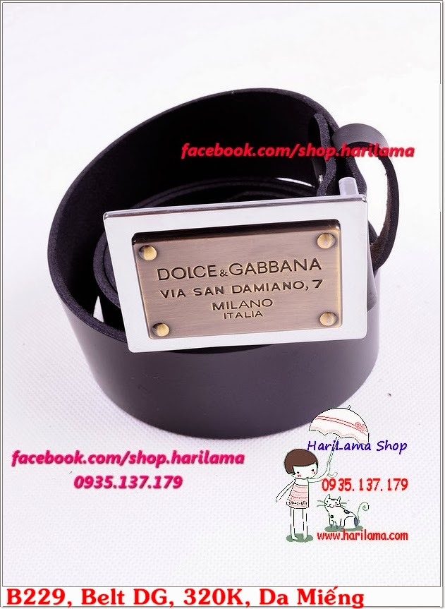 Dây nịt nam, thắt lưng nam, dây nịt LV, Hermes, D&G...Harilama shop cập nhật liên tục - 12