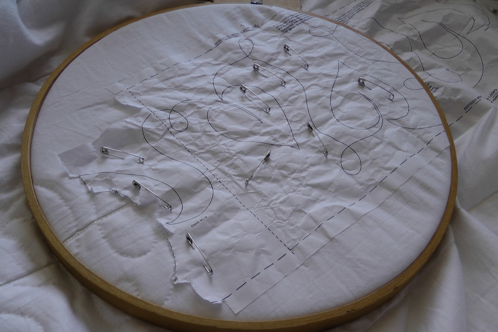 Weaving, knitting, crocheting... Machine quilting experience