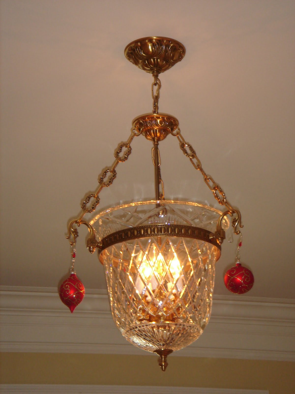 Holiday Decorating Ideas Light Fixtures  Cheryl Smith Associates