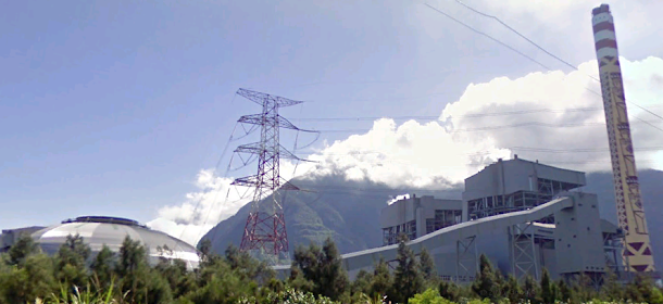 花蓮和平電廠電塔因上次尼莎颱風倒塌,引發了近兩周的限電危機。 花蓮和平電廠電塔因上次尼莎颱風倒塌,引發了近兩周的限電危機。