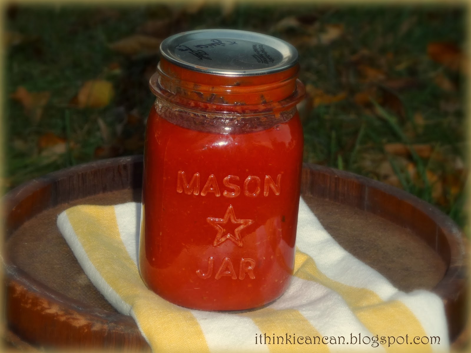 {I Think I Can} Canned V8Tomato Juice