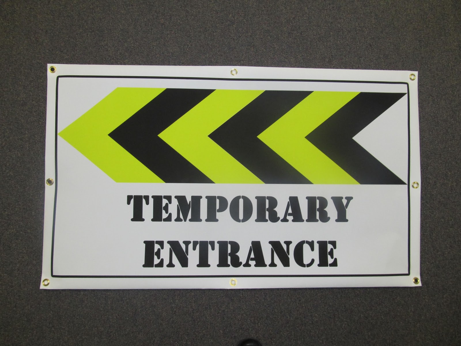 Derby Recreation Commission A temporary entrance for the DRC