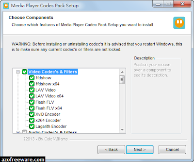flv media player codec windows 7