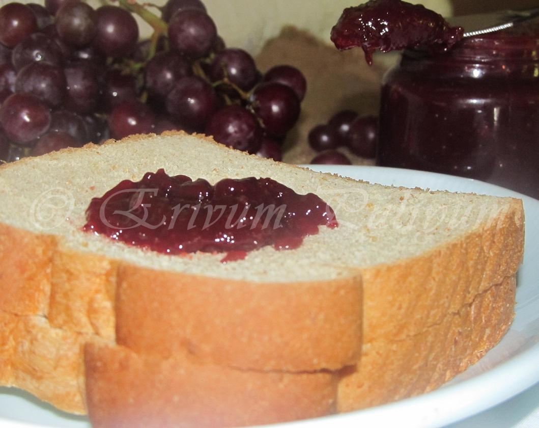 Erivum Puliyum Homemade Grape Jam