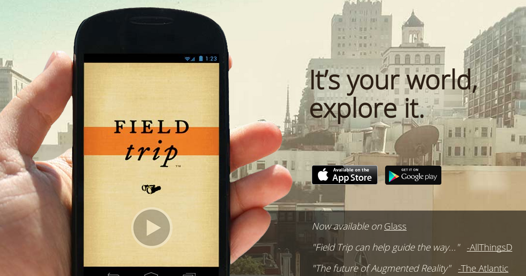 WUAAM! What Up About Apps Matt! Take a Field Trip with your phone