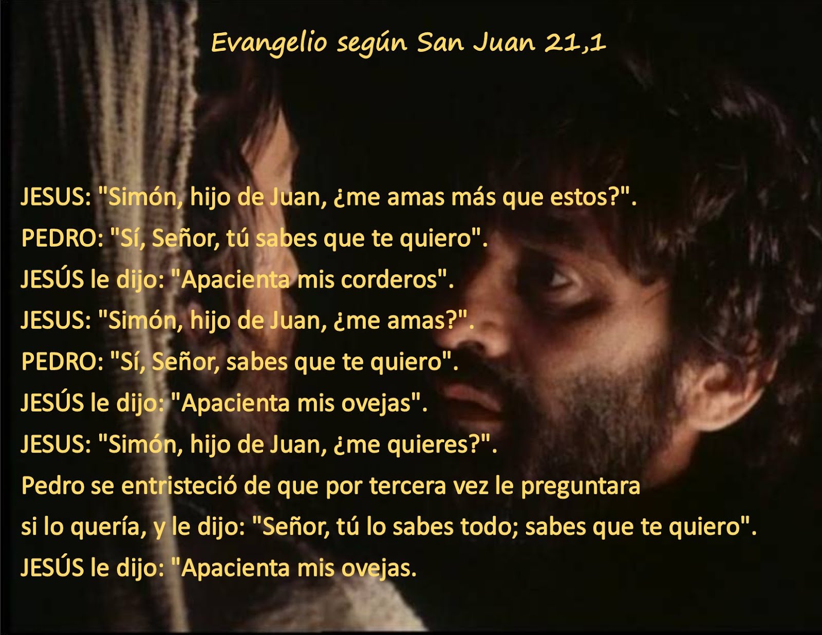 Evangelio según San Juan 21,1-19.