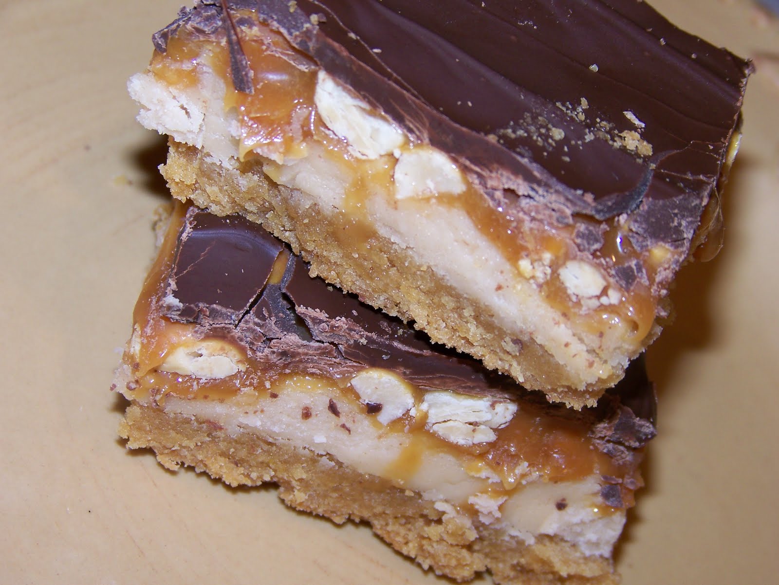 The Peppered Pantry Peanut Butter Cookie Candy Bars