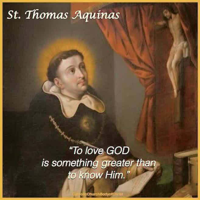 JANUARY 28 - St. Thomas Aquinas