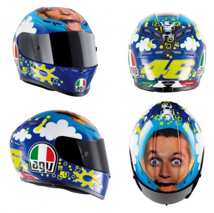Valentino Rossi Helmets on Valentino Rossi The Doctor Profile  World Sport Edition
