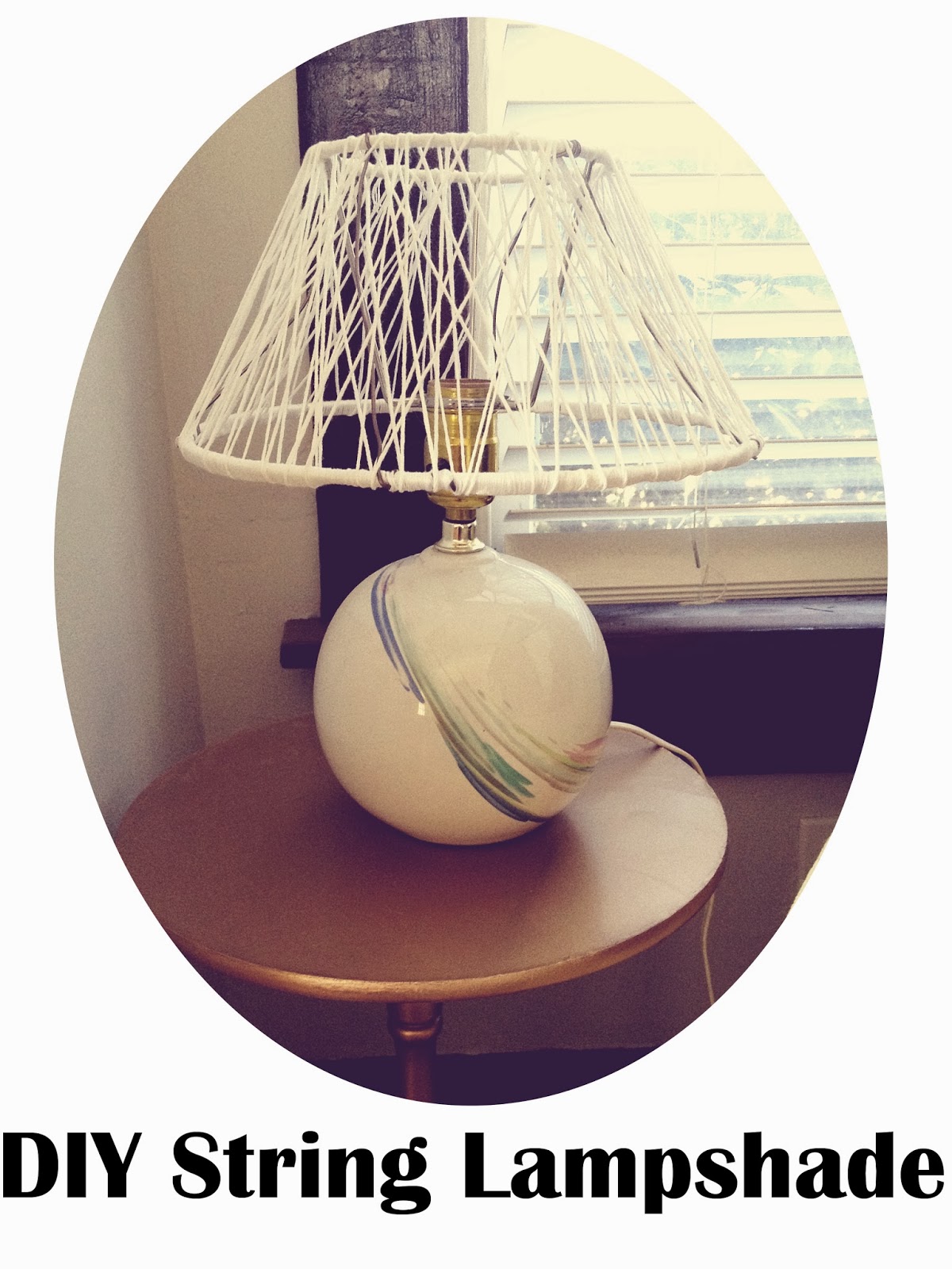 Life with Monsters DIY String Lampshade