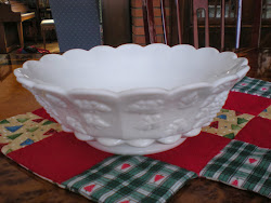 Milk Glass Bowl