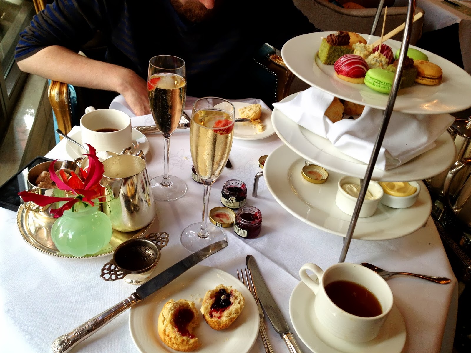 Afternoon Tea at the Westbury Hotel French Foodie in Dublin Food