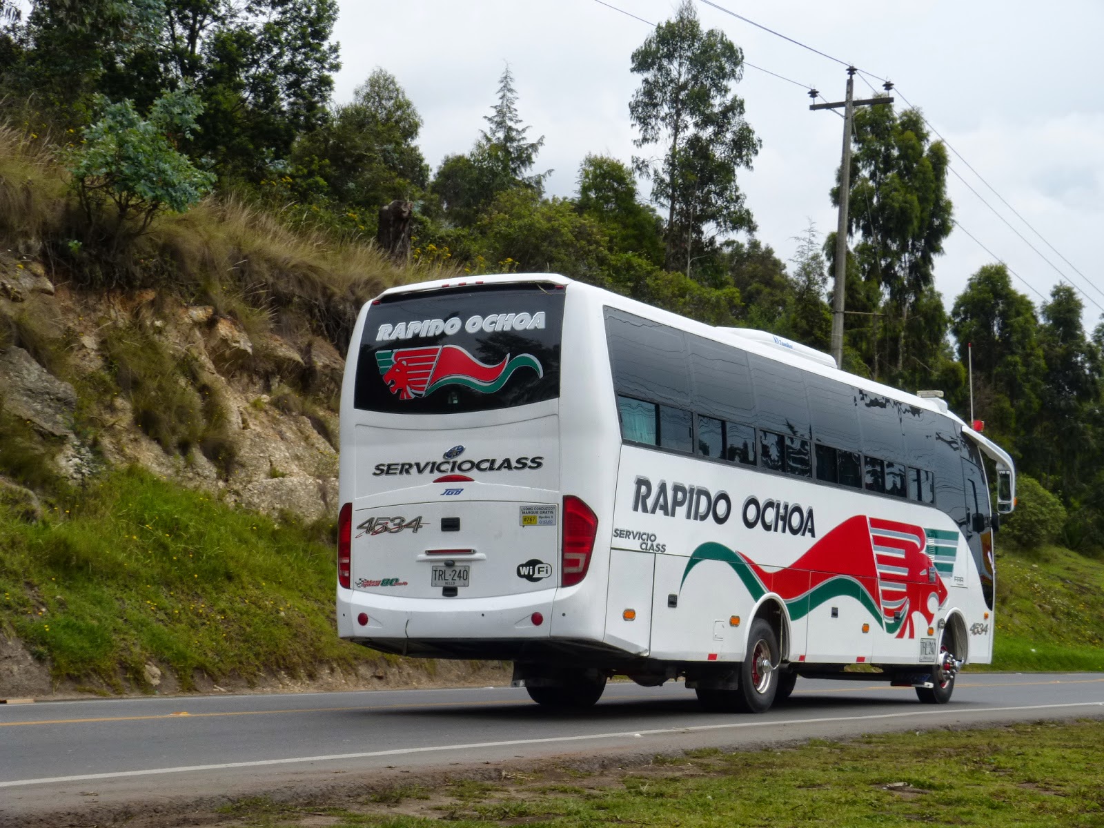 Rapido Ochoa 4534 Buses de Colombia Oficial