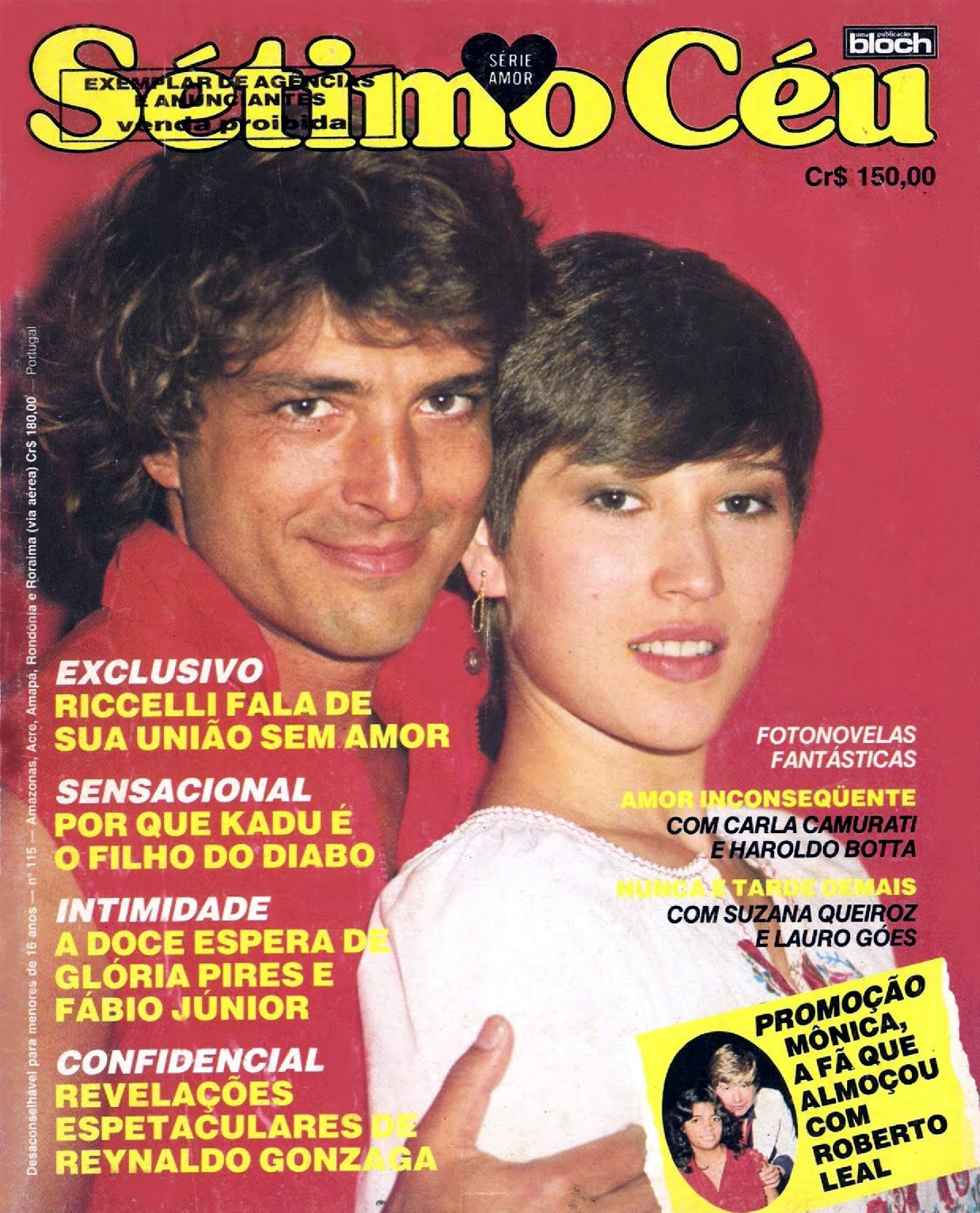Astros em Revista Carlos Alberto Riccelli nas capas de revistas