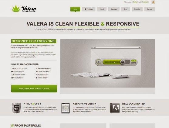 Valera - Responsive HTML Template