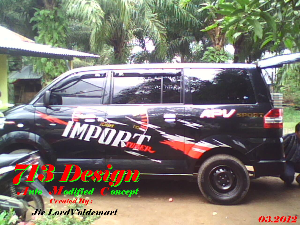 713 Lvd Design Mobil APV Dan Colt Pick Up