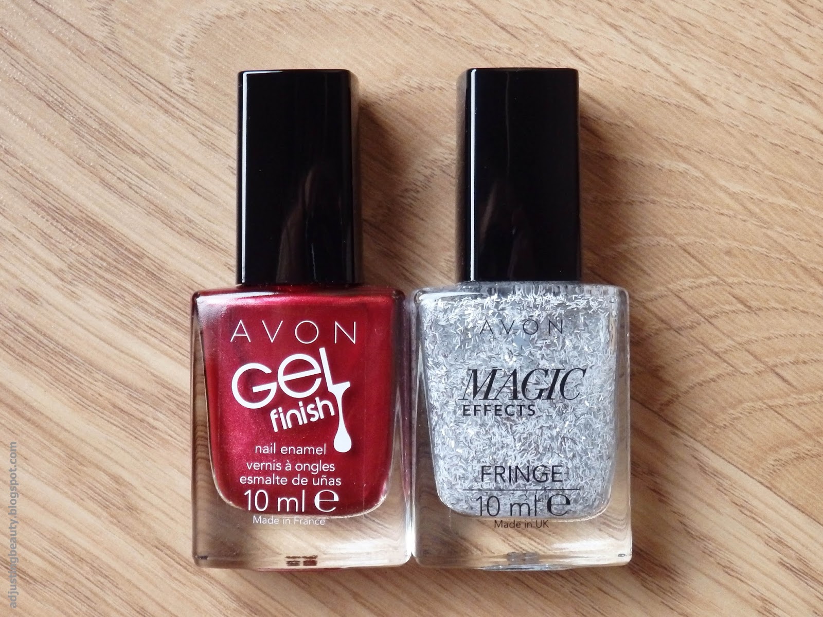 Avon nail polish set 1 giveaway winner Adjusting Beauty