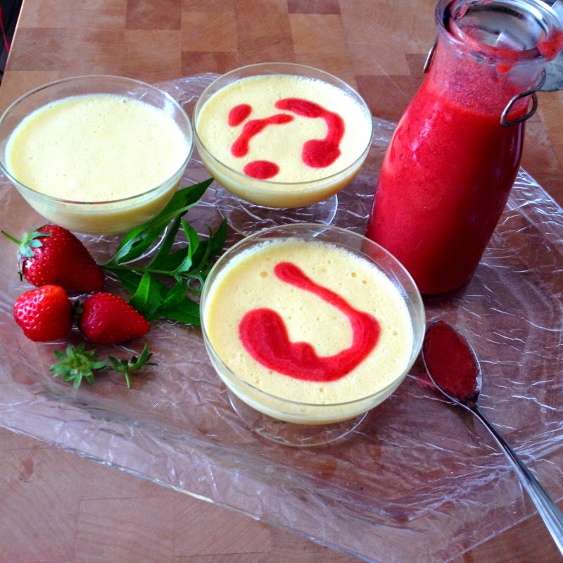 La Cuisine Claudine Mousse Au Chocolat Blanc Et Sa Soupe De