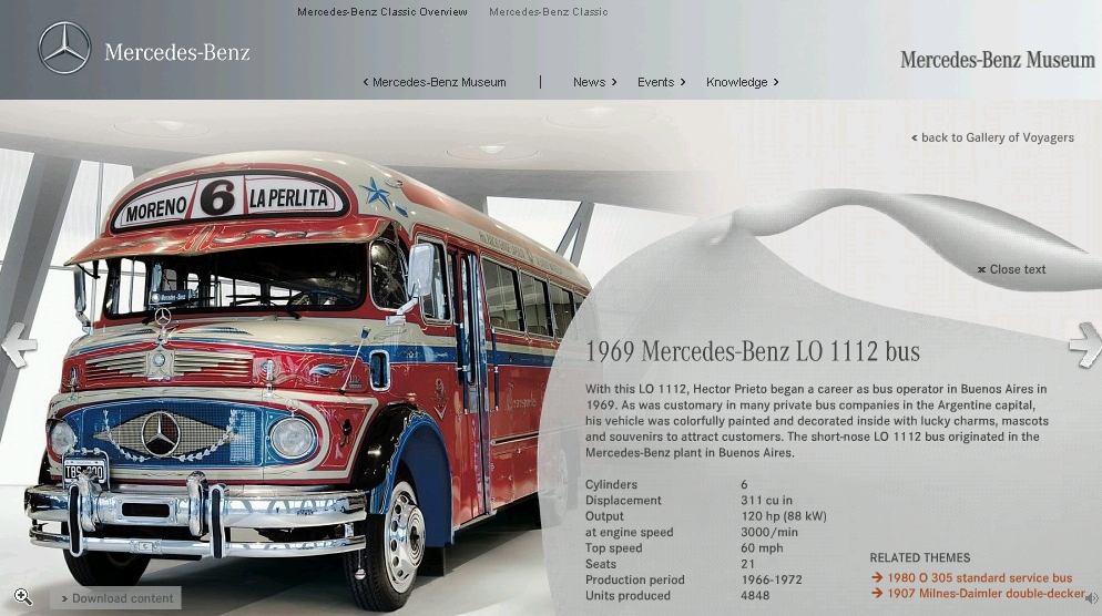 Omnibus Mercedes Benz LO 1112 - Premium Clasixxs 1:43 La+perlita1