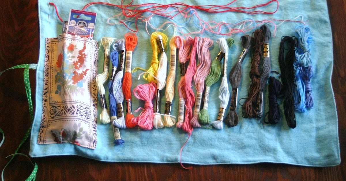 Thrift at Home: Embroidery Floss Storage