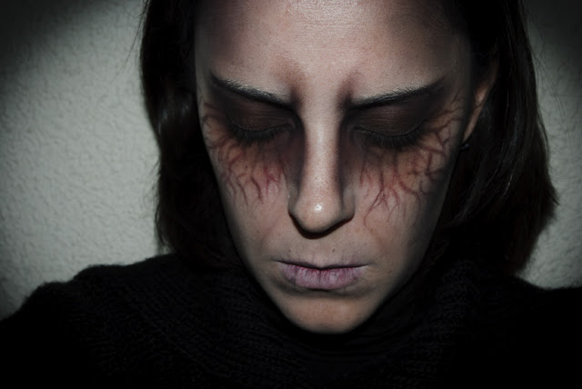 Maquillaje Halloween 6: Diabólico (versátil), Halloween Make up 6: Evil (Versatile), special effects, efectos especiales, Silvia Quirós
