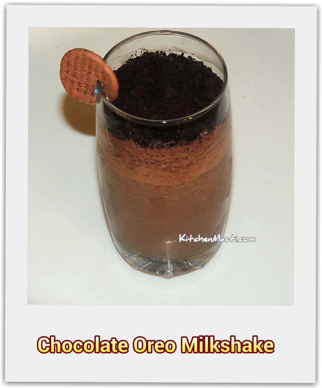 Chocolate Oreo Milkshake