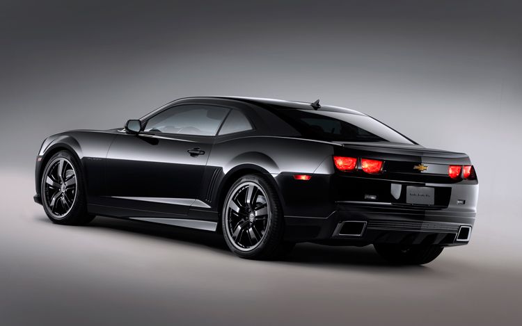 All Cars Model List 2010 Chevrolet Camaro Black Concept