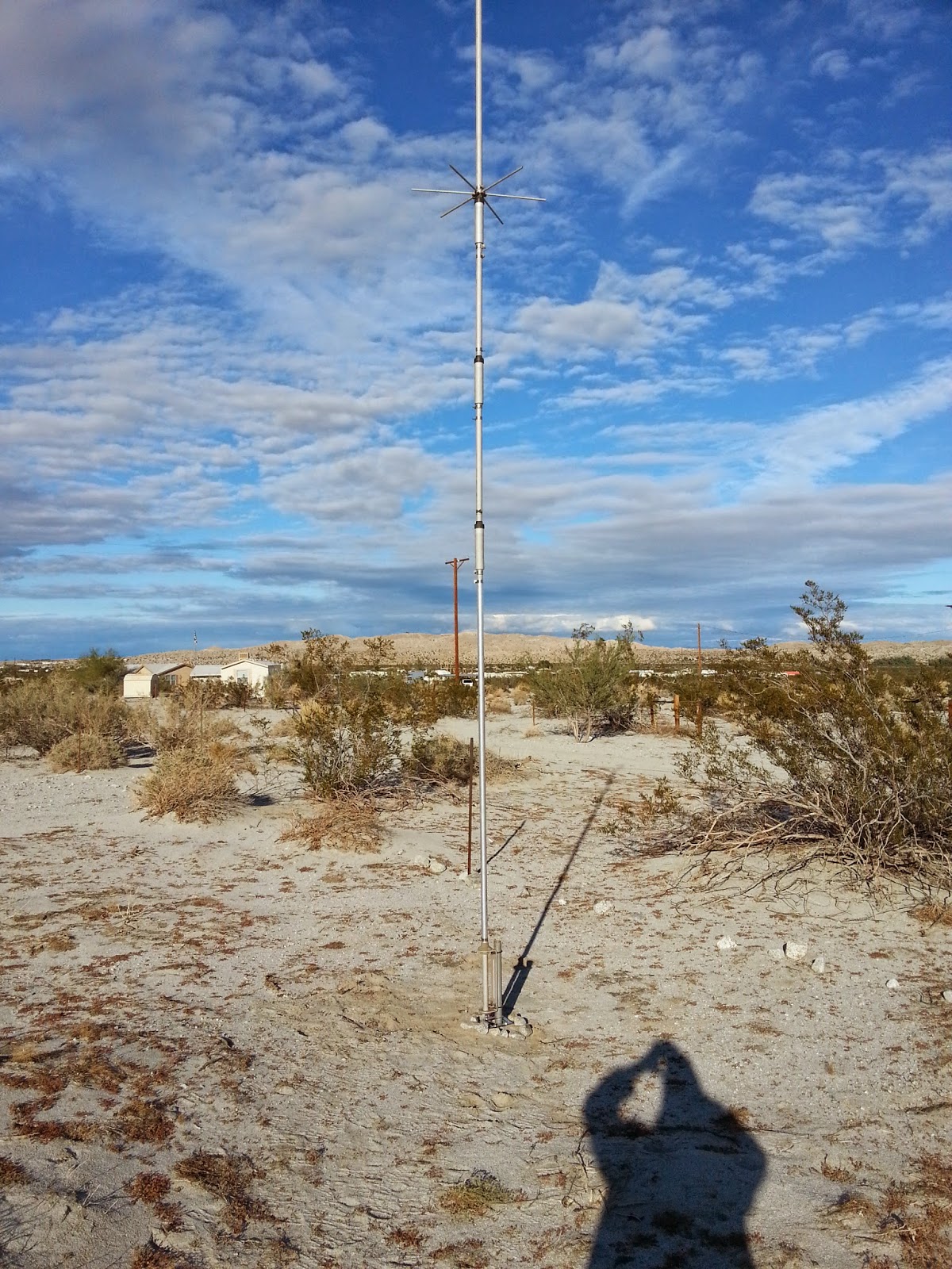 the Radio Ranch ))))))))))) Hustler 4BTV 4Band HF Vertical Antenna