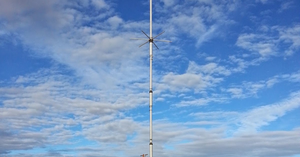 the Radio Ranch ))))))))))) Hustler 4BTV 4Band HF Vertical Antenna