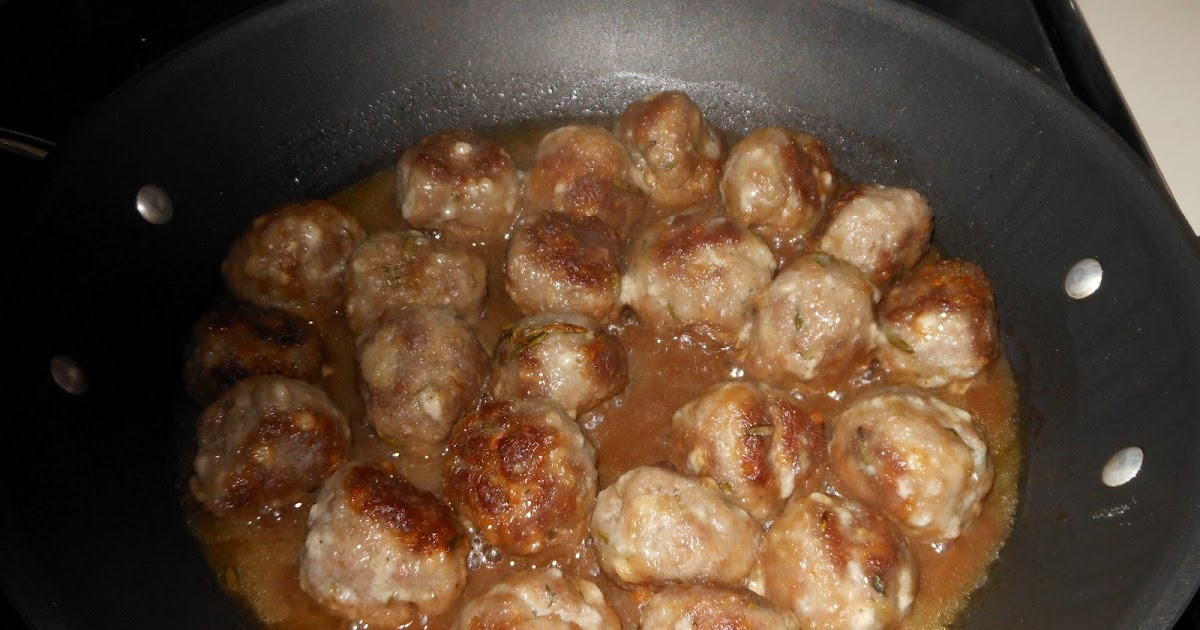 Amore & Sapore Meatballs in Balsamic Vinegar Sauce