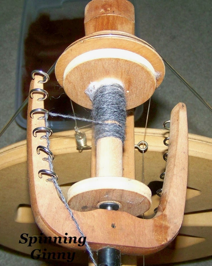 Spinning Ginny Knitting and Spinning