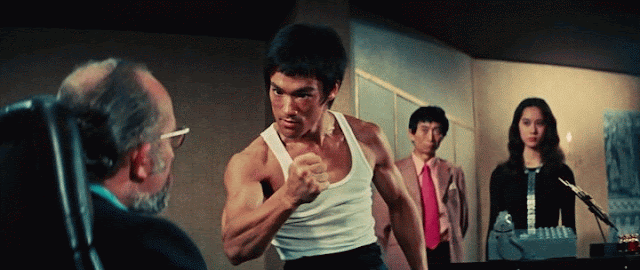 Bruce Lee in Way of the Dragon