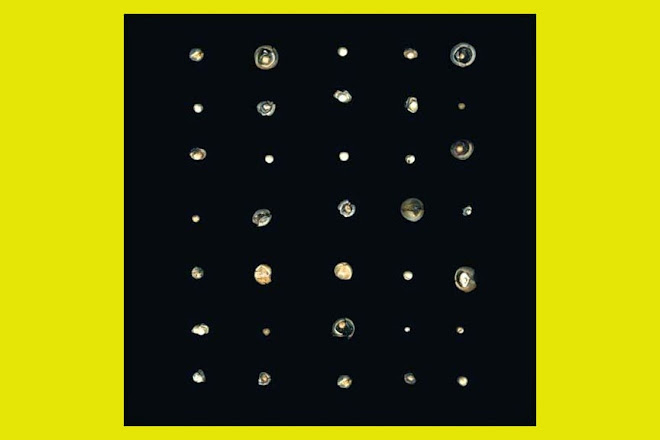 CELESTIAL TRAVELLERS ALIEN ORBS: EYE CHART, 2003 [lambda print  40" w x 40" h]