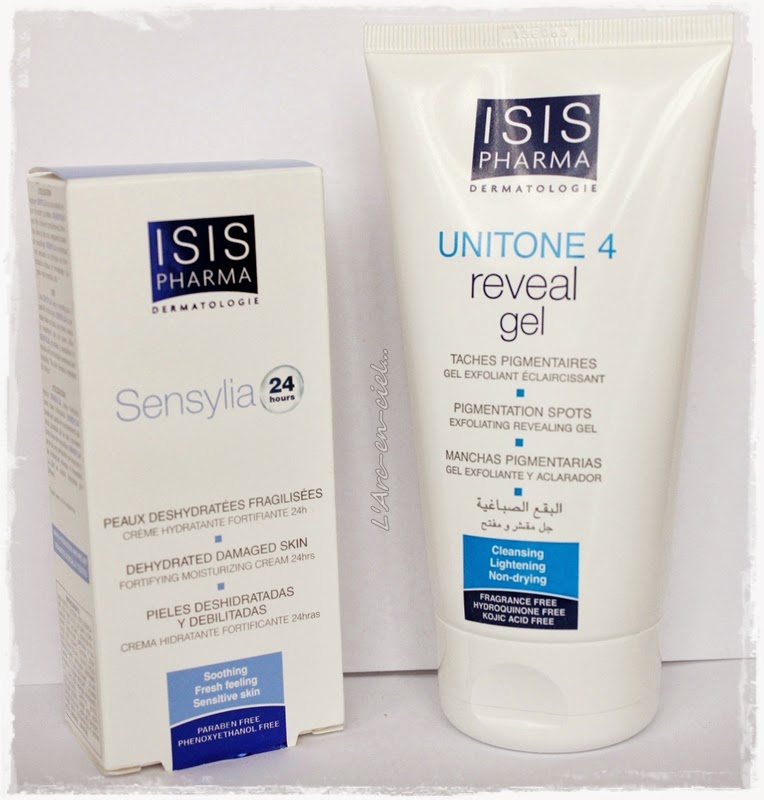 Sartsiz Hediye Isis Pharma Unitone 4 Reveal Gel Ve Isis Pharma Sensylia 24 Hours Fortifying Moisturizing Cream Kapandi L Arc En Ciel