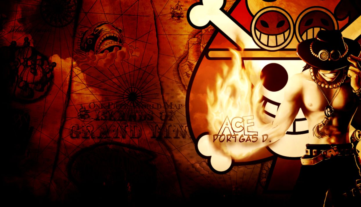 DeviantArt More Like Portgas D Ace One Piece Desktop Wallpaper DeviantArt More Like Portgas D Ace One Piece Desktop Wallpaper