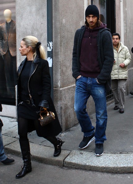 All Football Players: Zlatan Ibrahimovic Wife Helena Seger 2012