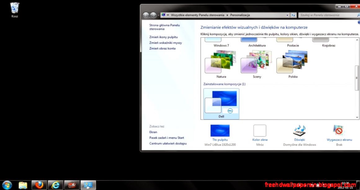 Dell INSPIRON N5110 can not change desktop background in Windows 7 Dell INSPIRON N5110 can not change desktop background in Windows 7