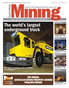 Australian Mining - November 2012 | ISSN 0004-976X | TRUE PDF | Mensile | Professionisti | Impianti | Lavoro | Distribuzione
Established in 1908, Australian Mining magazine keeps you informed on the latest news and innovation in the industry.