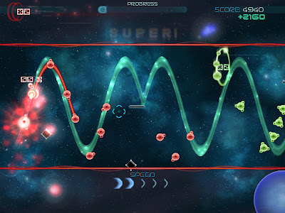 インディーズゲーム アクション・アーケードゲーム部門 ノミネート Waveform