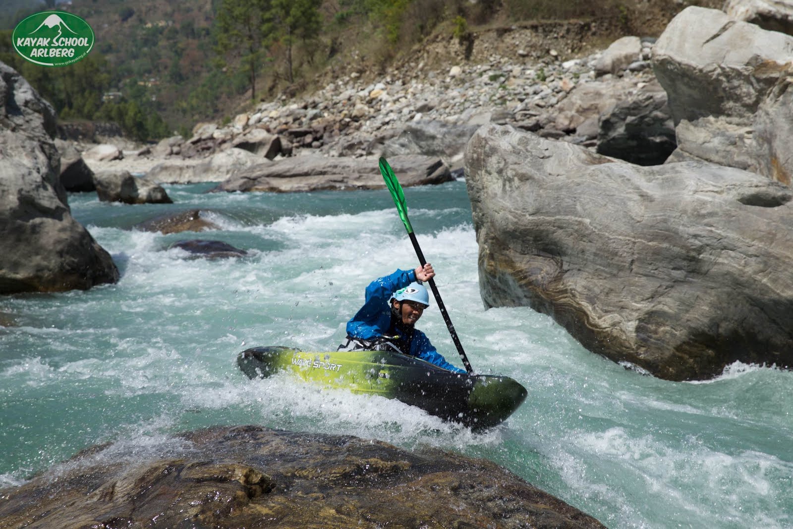 Kayak School Arlberg Alaknanda River Incredible India