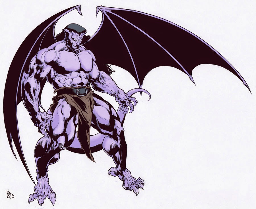 goliath gargoyles ganbar kumpulan gargoyle
