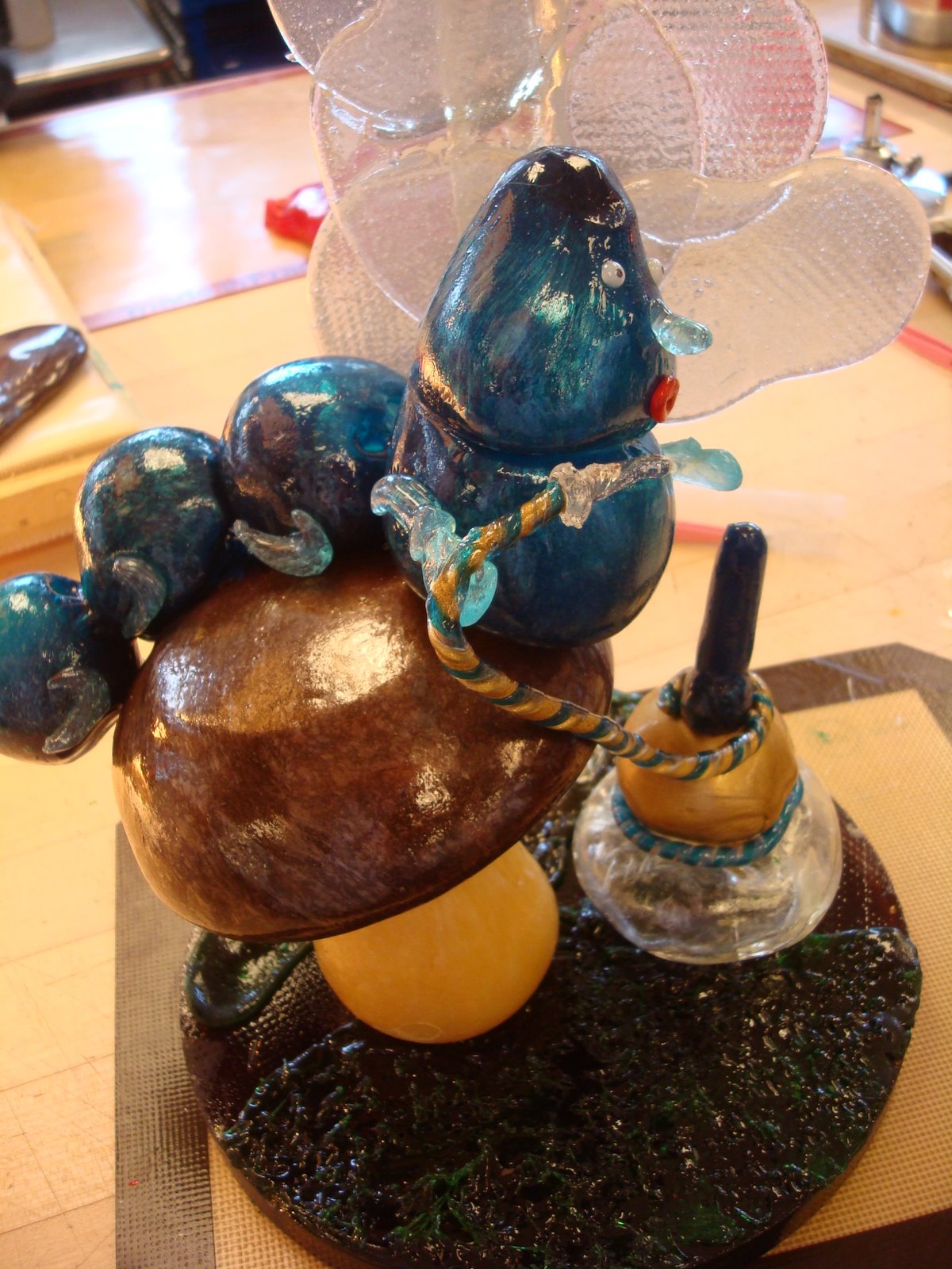 Food and Pastry HookahSmoking Caterpillar