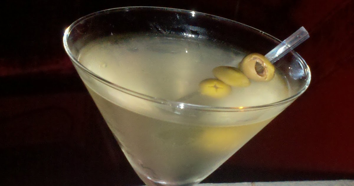 Vodka Martini straight up with a twist Dollar Bar and Grill