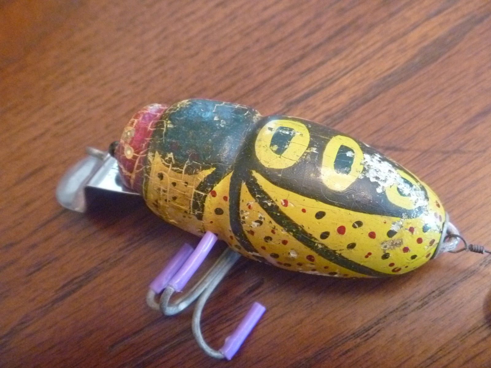 Chance's Folk Art Fishing Lure Research Blog: Repainted fishing lures- Any  Value???