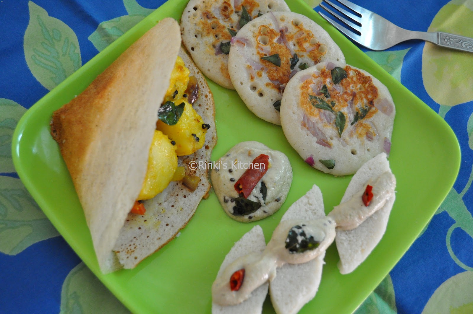 Rinki's Kitchen South Indian Snack Platter.......