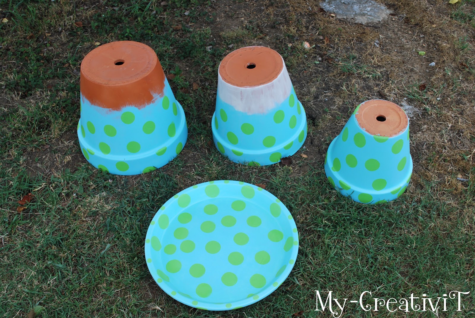 MyCreativiT DIY Terracotta Birdbath