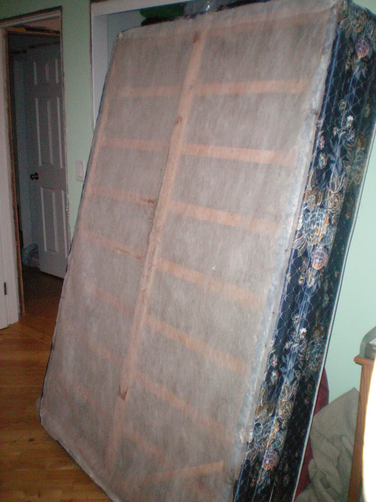 One Ugly House Upholstering a Headboard
