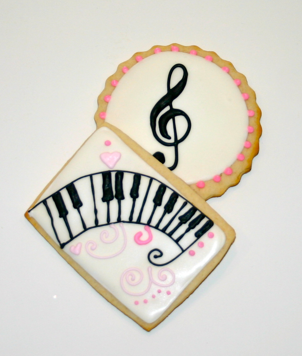 Sweetie Petitti Sip and See Piano Recital Cookies