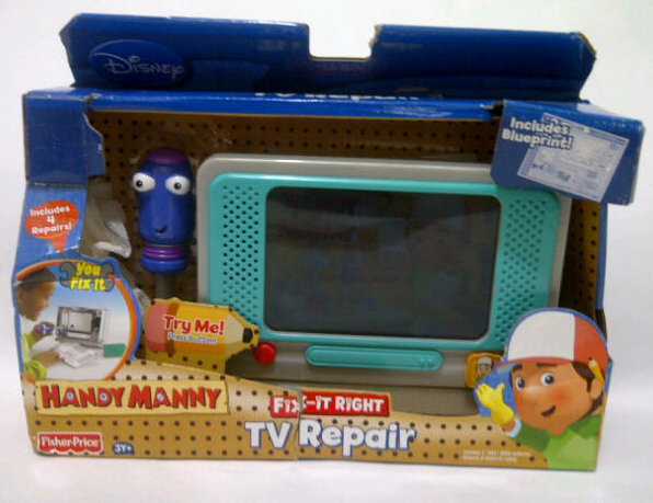 Handy Manny Fix It Dog Toy Handy Manny Fix It Dog Toy